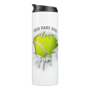 Torn Tennis Thermal Tumbler Thermosbeker