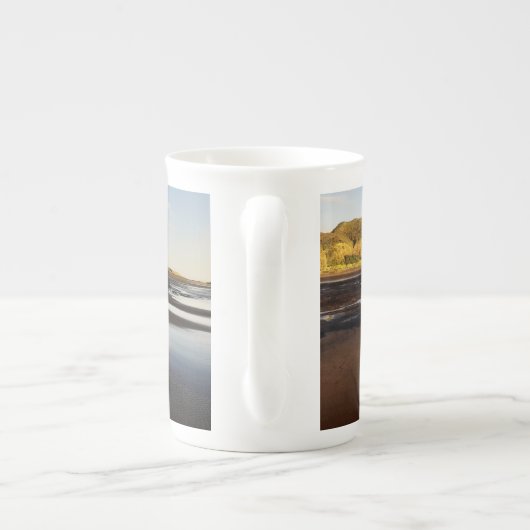 Torn Tryptich Tasman Uitzicht Bone China Mok (Achterkant)