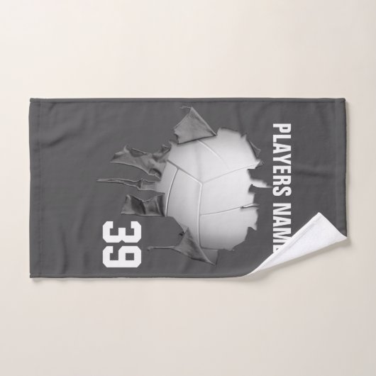 Torn Volleyball Bad Handdoek (Handdoek)