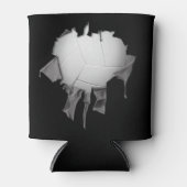 Torn Volleyball Black Koelbox Blikjeskoeler (Voorkant)