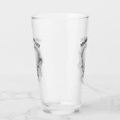 Torn Volleyball (gepersonaliseerd) Glas (Rechts)