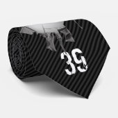 Torn Volleyball (gepersonaliseerd) Stropdas (Opgerold)