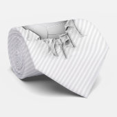 Torn Volleyball Stropdas (Opgerold)