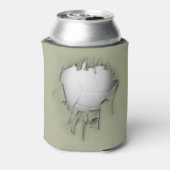 Torn Volleyball White Koelbox Blikjeskoeler (Blikje Achterkant)