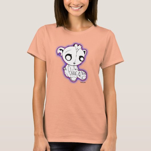 Torn zonder u vernietigde teddybeer t-shirt (Voorkant)