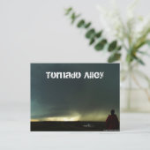 Tornado Alley Post Card Briefkaart (Staand voorkant)