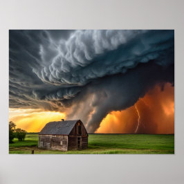 Tornado Alley Poster Print