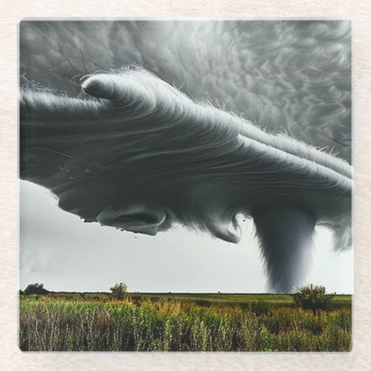 Tornado Art Onderzetter (Voorkant)