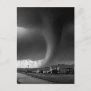 Tornado B&W Briefkaart