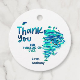 Tornado Bedankt label