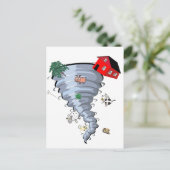 Tornado Briefkaart (Staand voorkant)