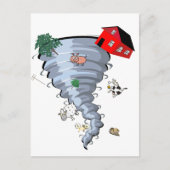 Tornado Briefkaart (Voorkant)