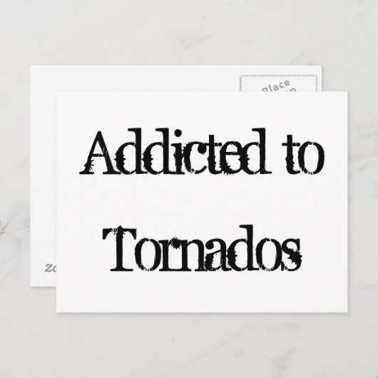 Tornado Briefkaart (Voorkant / Achterkant)