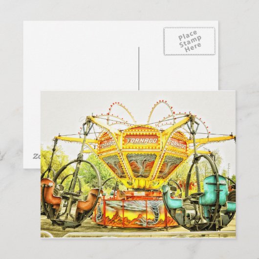 Tornado Briefkaart (Voorkant / Achterkant)