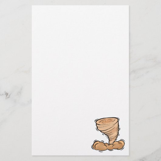 Tornado Briefpapier (Voorkant)