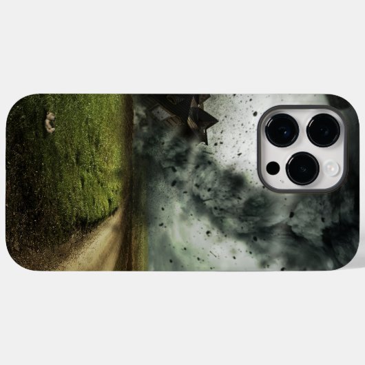 Tornado Case-Mate iPhone Case (Achterkant (horizontaal))