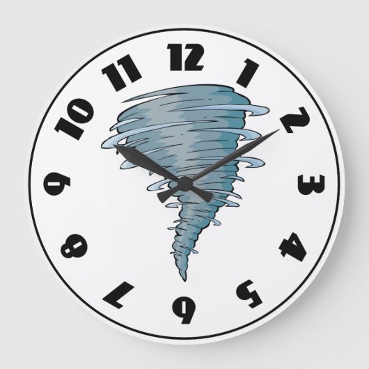 Tornado Clock Grote Klok (Voorkant)
