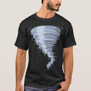 Tornado Costume Storm Twister Scary Weather T-shirt