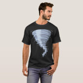 Tornado Costume Storm Twister Scary Weather T-shirt (Voorkant volledig)