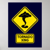 Tornado Crossing Poster (Voorkant)