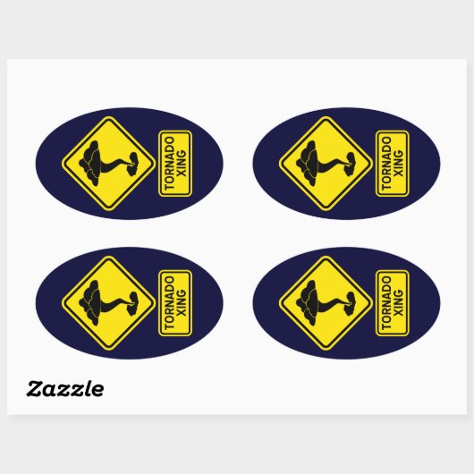 Tornado Crossing Sticker (Vel)