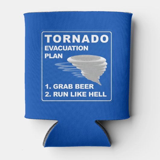 Tornado-evacuatieplan Blikjeskoeler (Voorkant)