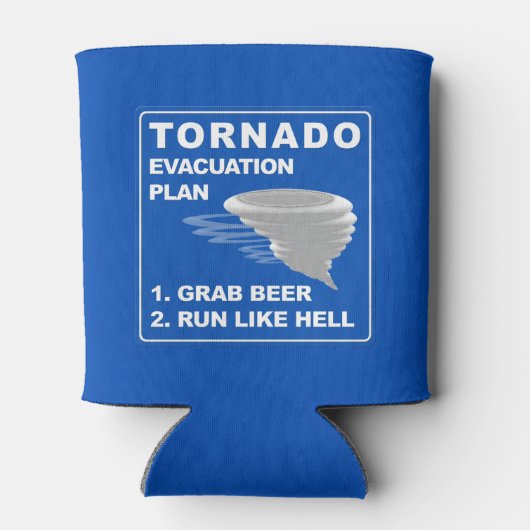 Tornado-evacuatieplan Blikjeskoeler (Achterkant)