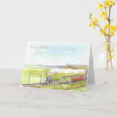 Tornado Fathers-dagkaart Kaart (Gele Bloem)