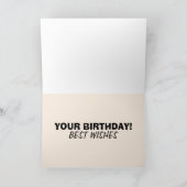 TORNADO FUNNY BIRTHDAY CARDS KAART (Binnen)