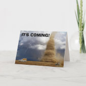 TORNADO FUNNY BIRTHDAY CARDS KAART (Voorkant)