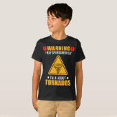 Tornado Funny Meteoroloog Weather Watcher T-shirt (Voorkant volledig)