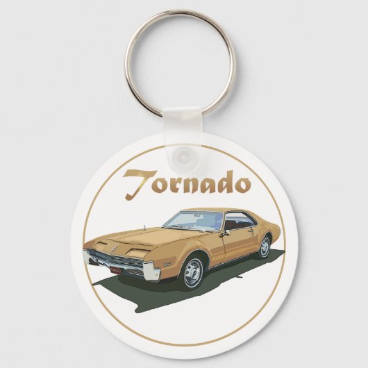Tornado Gold Sleutelhanger (Voorkant)