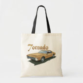 Tornado Gold Tote Bag (Voorkant)