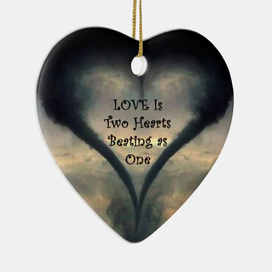 Tornado Heart Ornament (Rechts)
