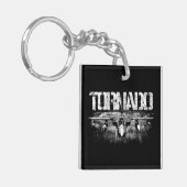 Tornado IDS Square (dubbelzijdige) Sleutelhanger (Voorkant Links)
