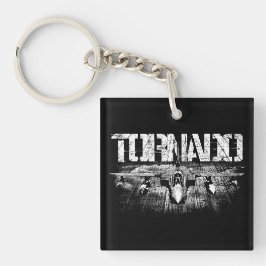 Tornado IDS Square (dubbelzijdige) Sleutelhanger (Voorkant)