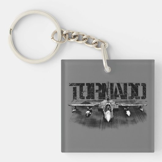 Tornado IDS Square (dubbelzijdige) Sleutelhanger (Voorkant)