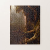 Tornado in een Amerikaans bos door Thomas Cole Legpuzzel (Verticaal)