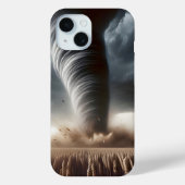 Tornado in een Midwest tarweveld Case-Mate iPhone Case (Achterkant)