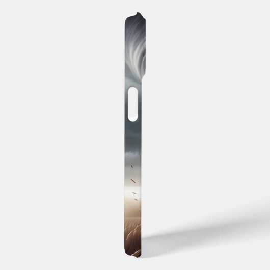 Tornado in een Midwest tarweveld Case-Mate iPhone Case (Achterkant / Rechts)