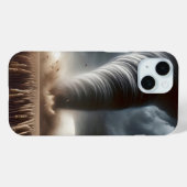 Tornado in een Midwest tarweveld Case-Mate iPhone Case (Achterkant (horizontaal))