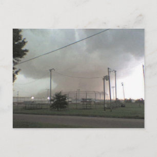 Tornado in het Briefkaart Arkansas