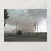 Tornado in het Briefkaart Arkansas (Voorkant)