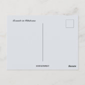 Tornado in Oklahoma neergehaald Briefkaart (Achterkant)