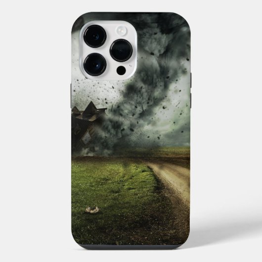 Tornado iPhone Hoesje (Achterkant)