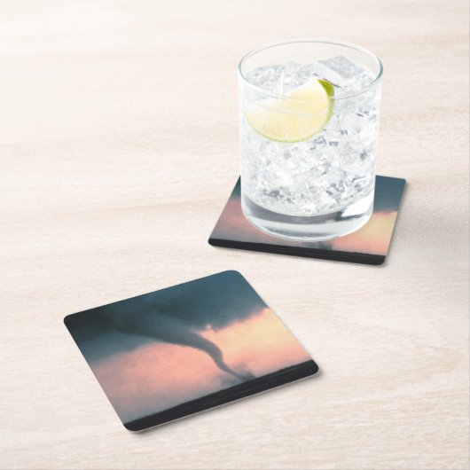 Tornado Kartonnen Onderzetters (Insitu)