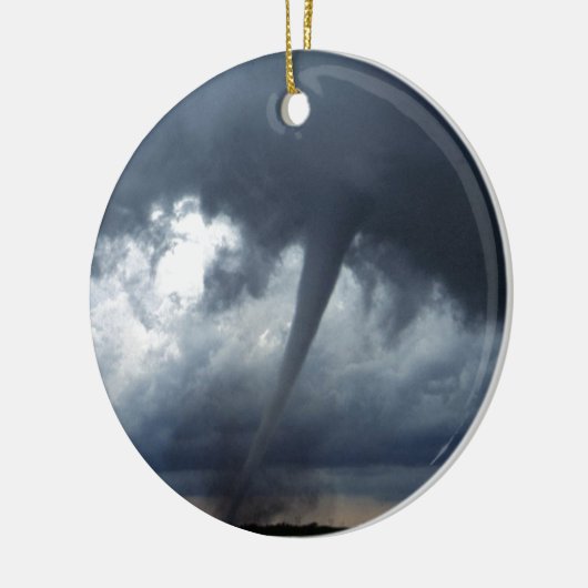Tornado Keramisch Ornament (Links)