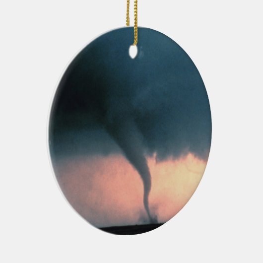 Tornado Keramisch Ornament (Rechts)