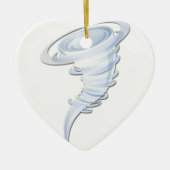 Tornado Keramisch Ornament (Voorkant)