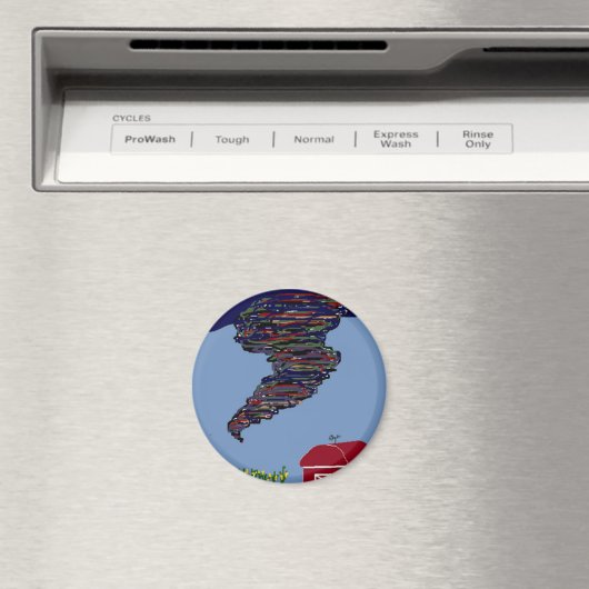 Tornado magneet! magneet (Insitu (Vaatwasser))